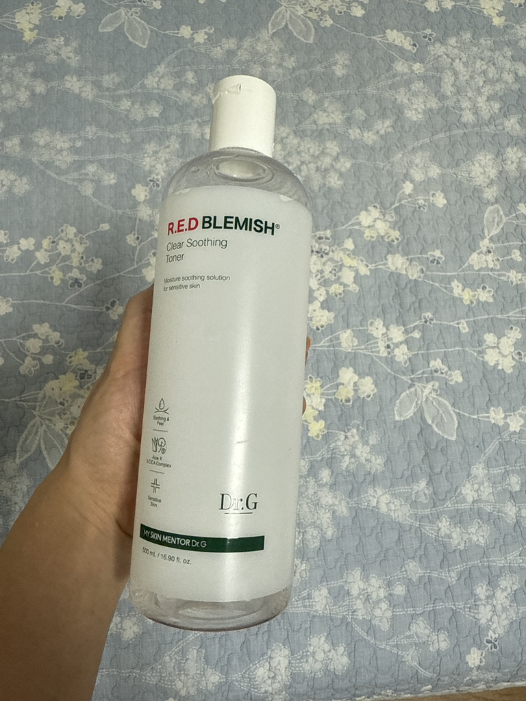 Dr.G 红色痘印清洁舒缓爽肤水 common.review image