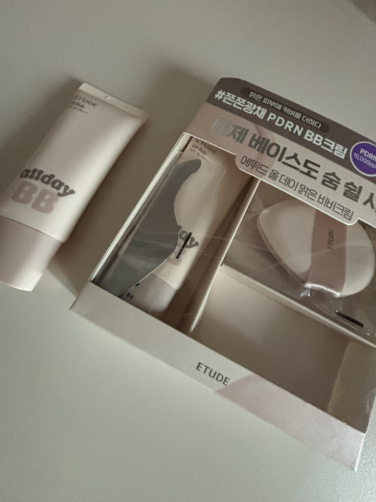 에뛰드 (ETUDE) 올 데이 맑은 비비크림 [SPF36/PA+++] [02 아이보리] review image