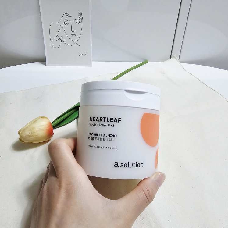 닷솔루션 (.solution) 에이솔루션 어성초 트러블 토너패드 review image