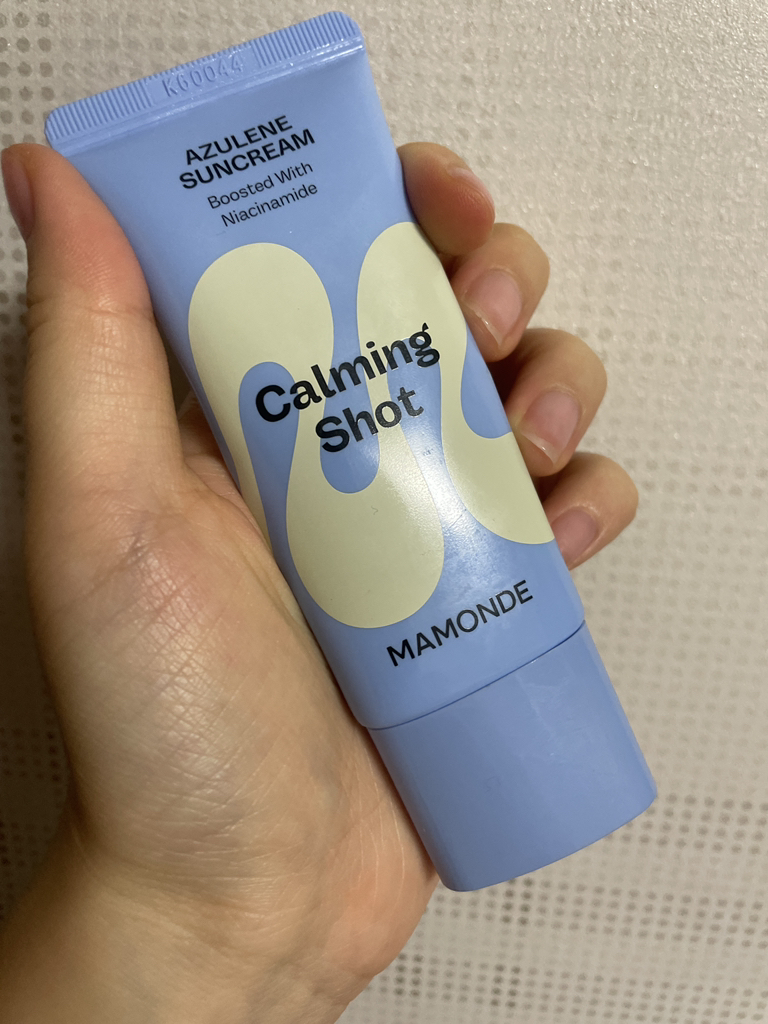마몽드 (Mamonde) 카밍 샷 아줄렌 선크림 [SPF50+/PA++++] review image