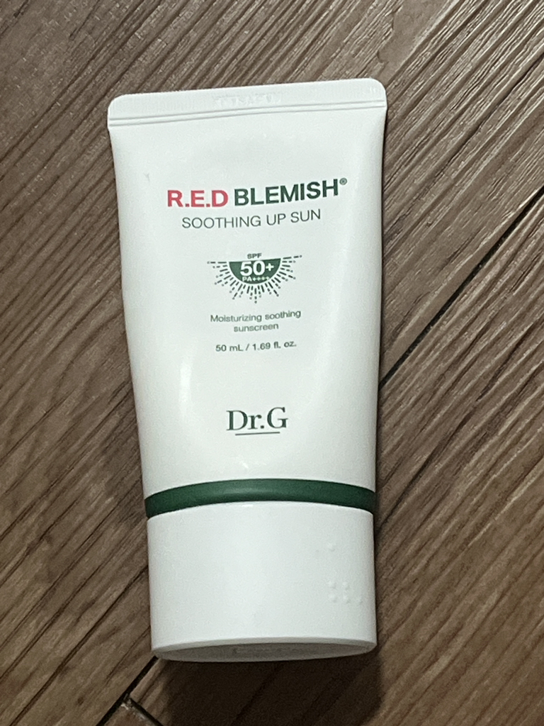 Dr.G 红色痤疮舒缓修护防晒霜 [SPF50+/PA++++] common.review image