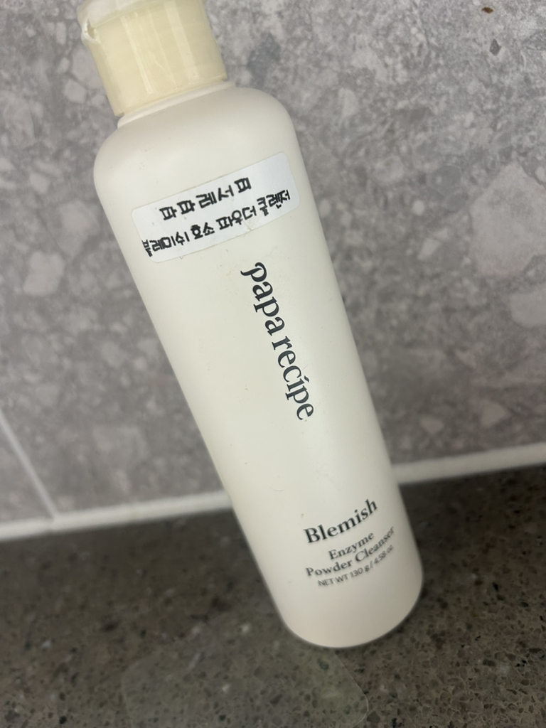 祛痘酶粉末洁面乳的真实用户使用照片