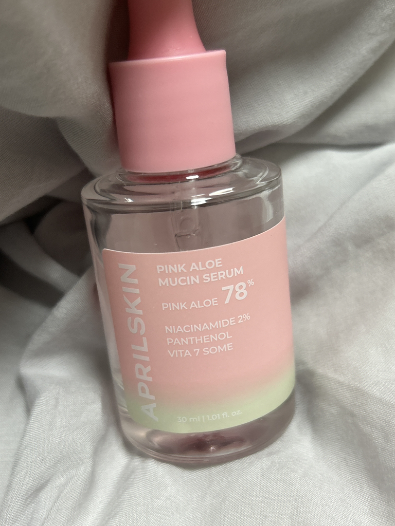 爱普丽至 粉红芦荟粘蛋白精华液 review image