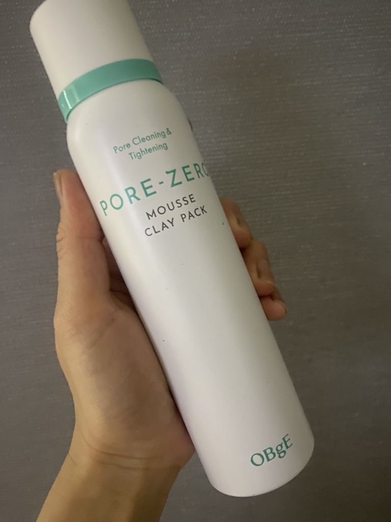 오브제 (OBgE) 포어 제로 무스 클레이 팩 review image