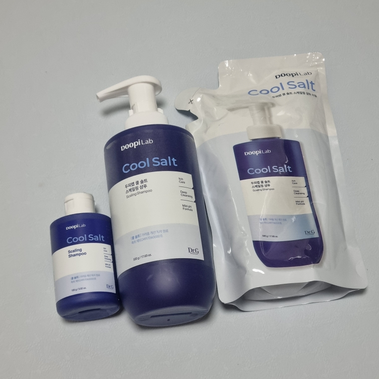 닥터지 (Dr.G) 두피랩 쿨 솔트 스케일링 샴푸 review image
