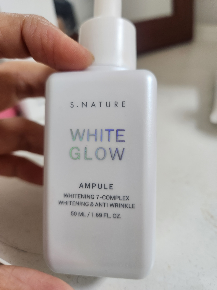 S.NATURE 白色亮泽安瓶 common.review image