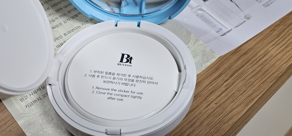 벤튼 (Benton) 시카 수분 선쿠션 [SPF50+/PA++++] review image
