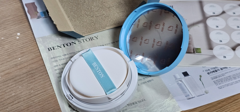 벤튼 (Benton) 시카 수분 선쿠션 [SPF50+/PA++++] review image