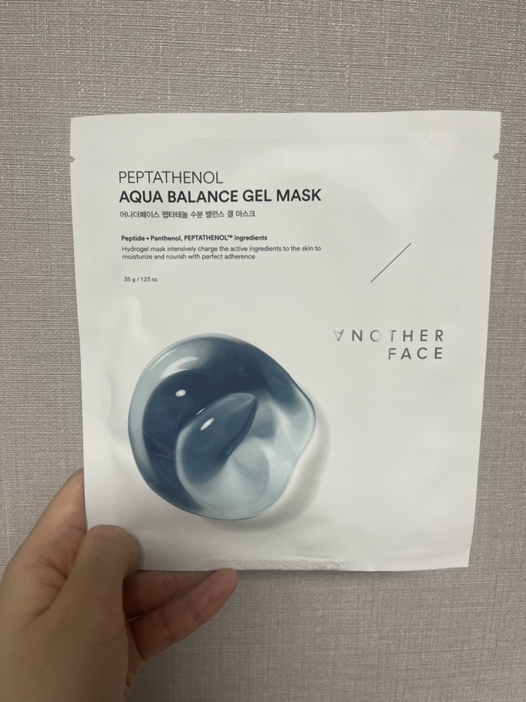 어나더페이스 (ANOTHERFACE) 펩타테놀 수분 밸런스 겔 마스크 review image