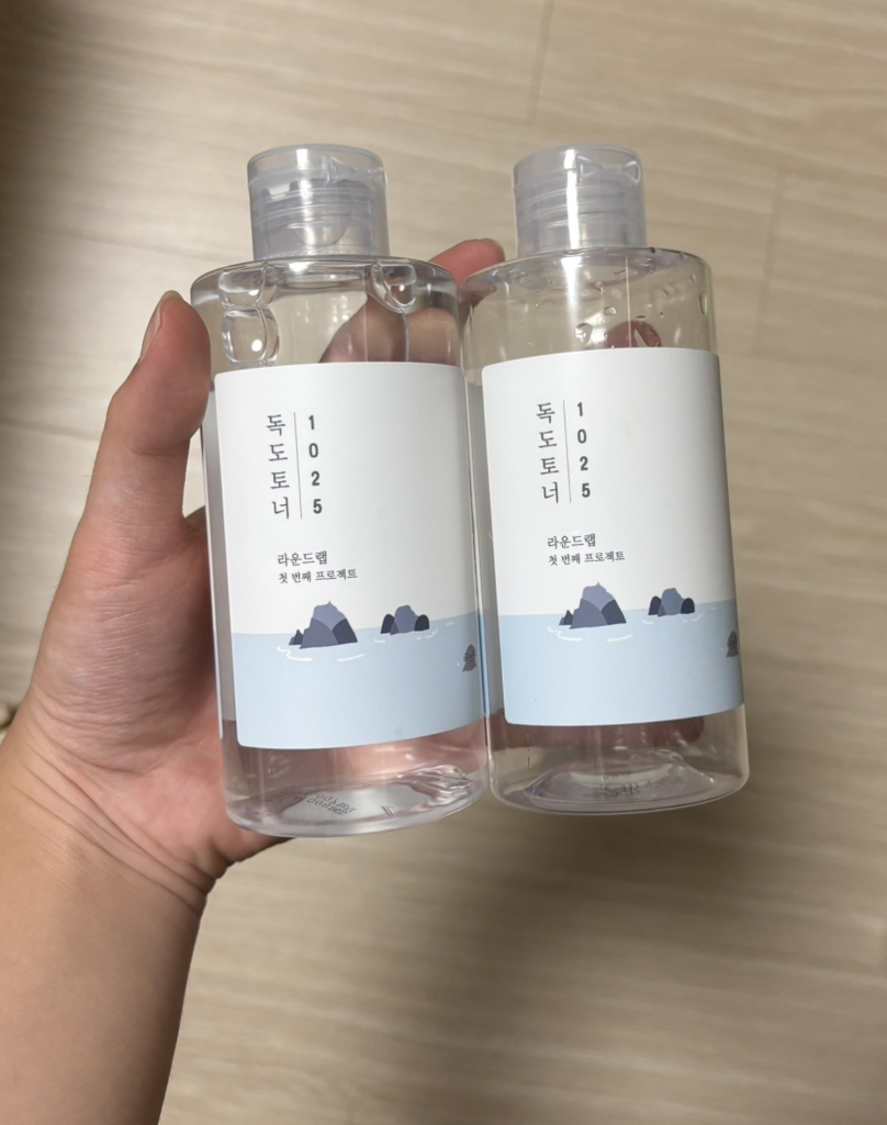独岛护肤水的真实用户使用照片