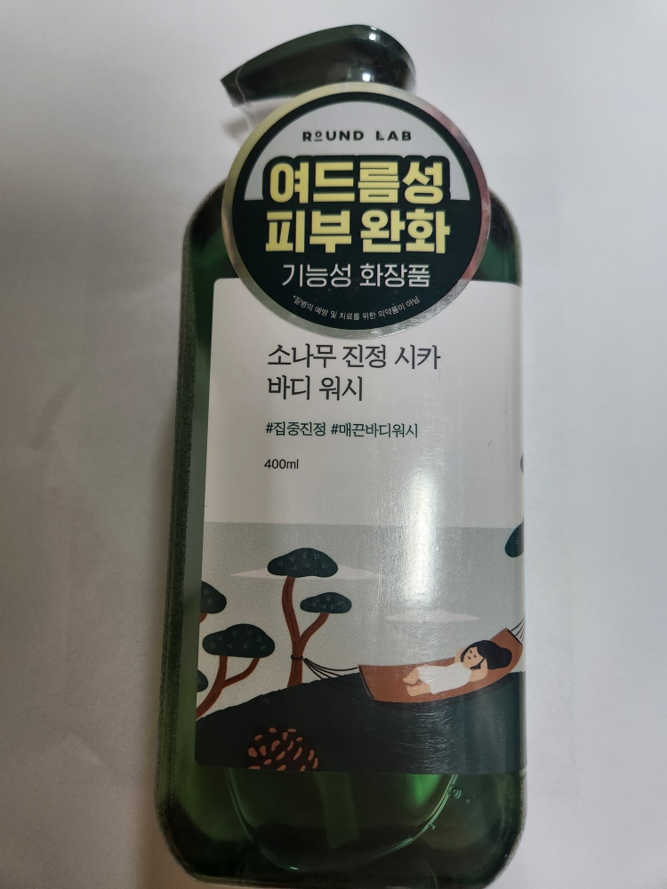 라운드랩 (ROUNDLAB) 소나무 진정 시카 바디 워시 review image