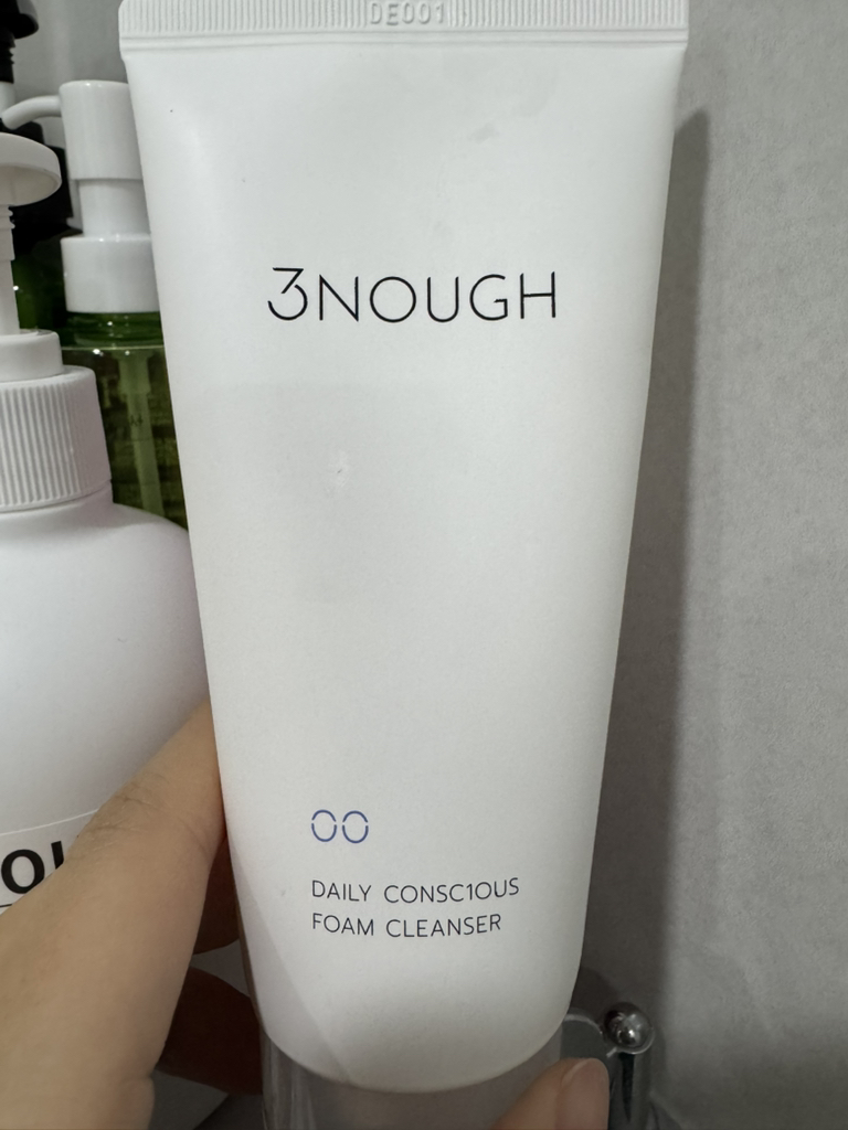쓰리노프 (3NOUGH) 데일리 컨셔스 폼 클렌저 review image
