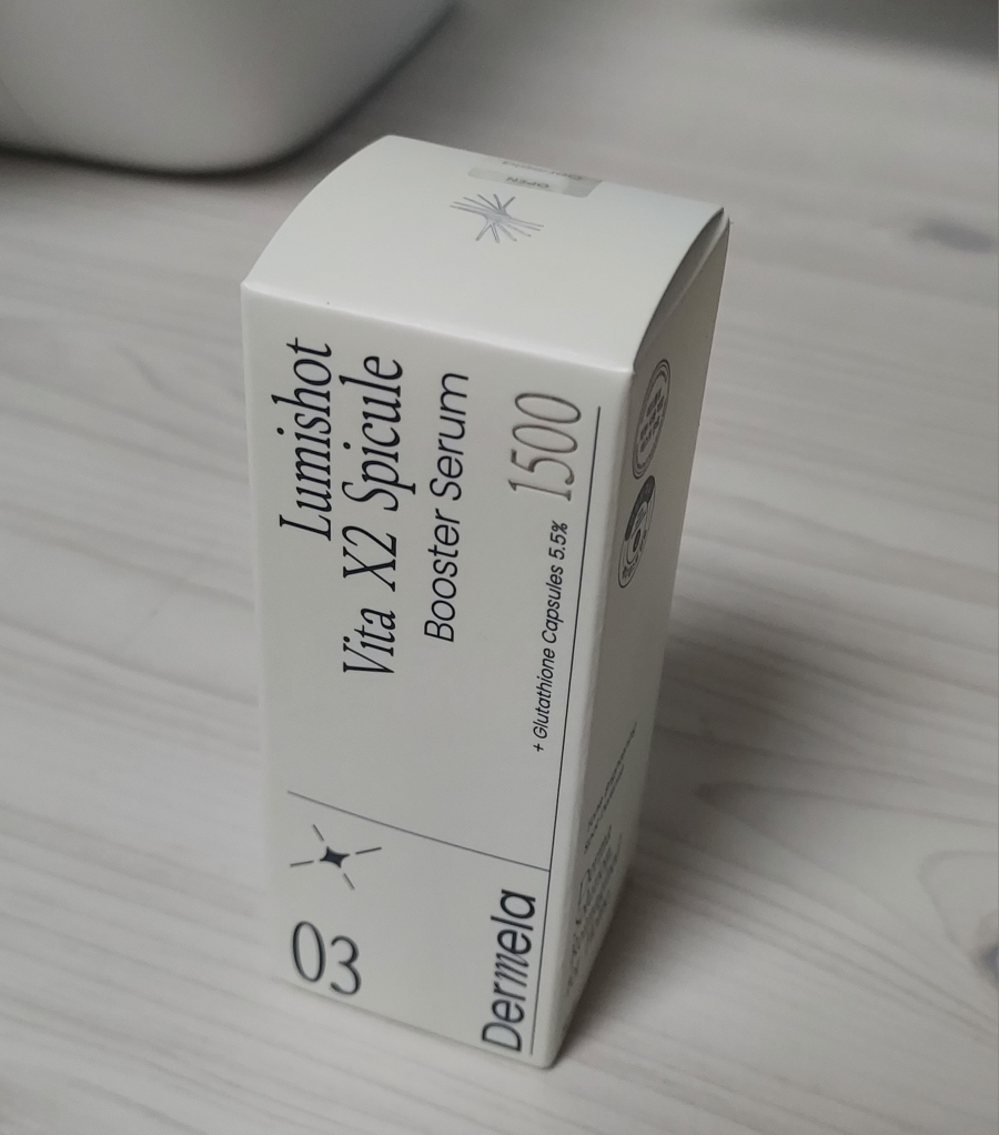 더멜라 (Dermela) 루미샷 더블 비타 스피큘 부스터 세럼 review image