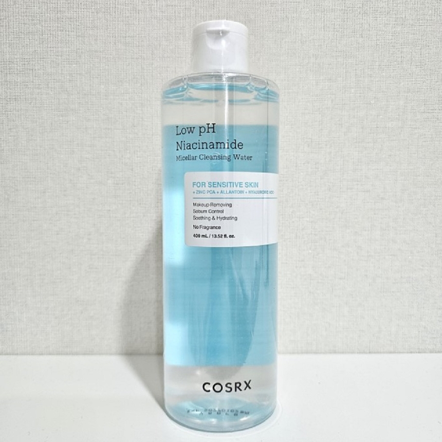 COSRX 温和酸性尼亚辛酰胺微粒洁面水 common.review image