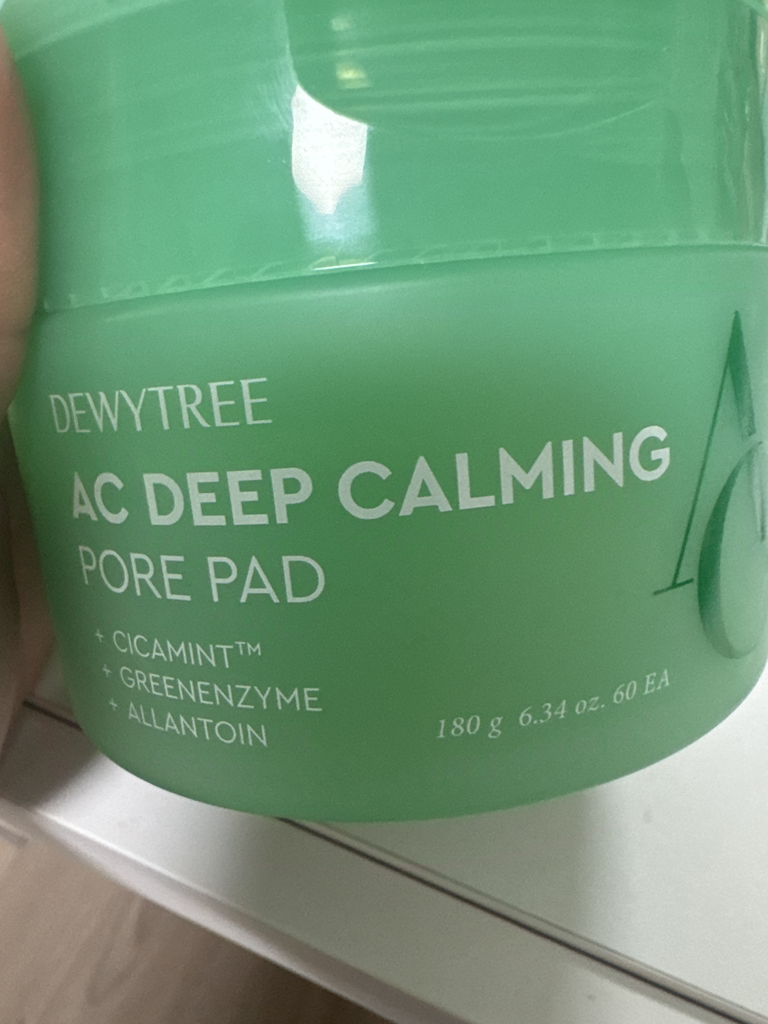 듀이트리 (DEWYTREE) AC 딥 진정 모공 패드 review image