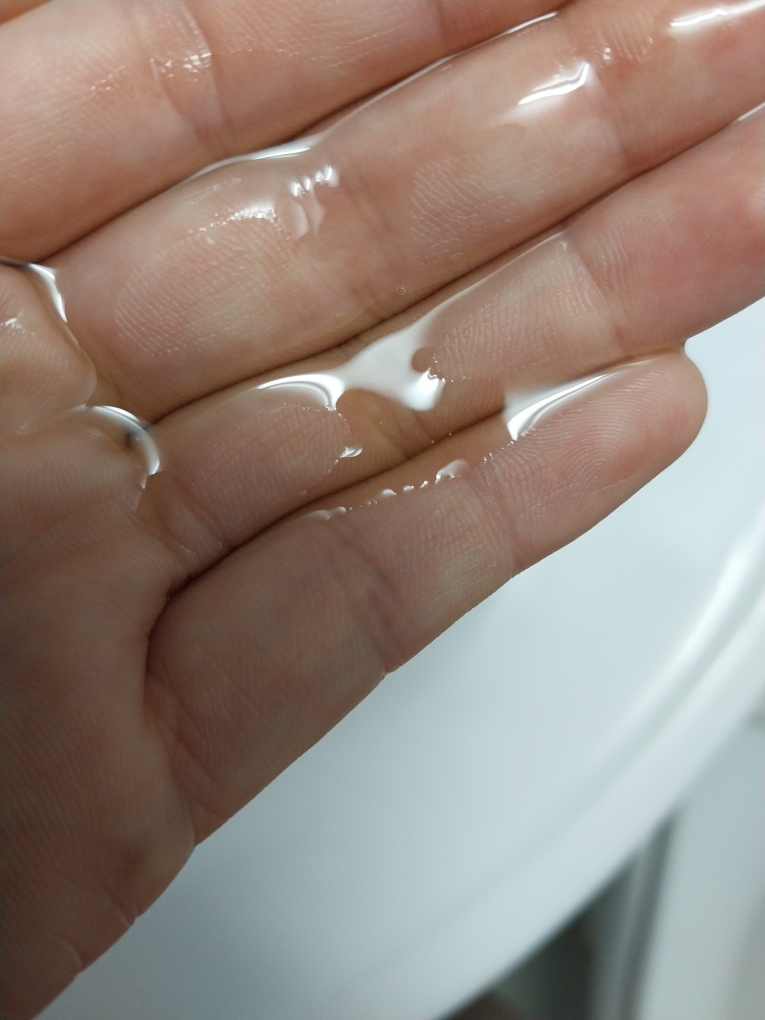 大颗粒日常洁面油的真实用户使用照片