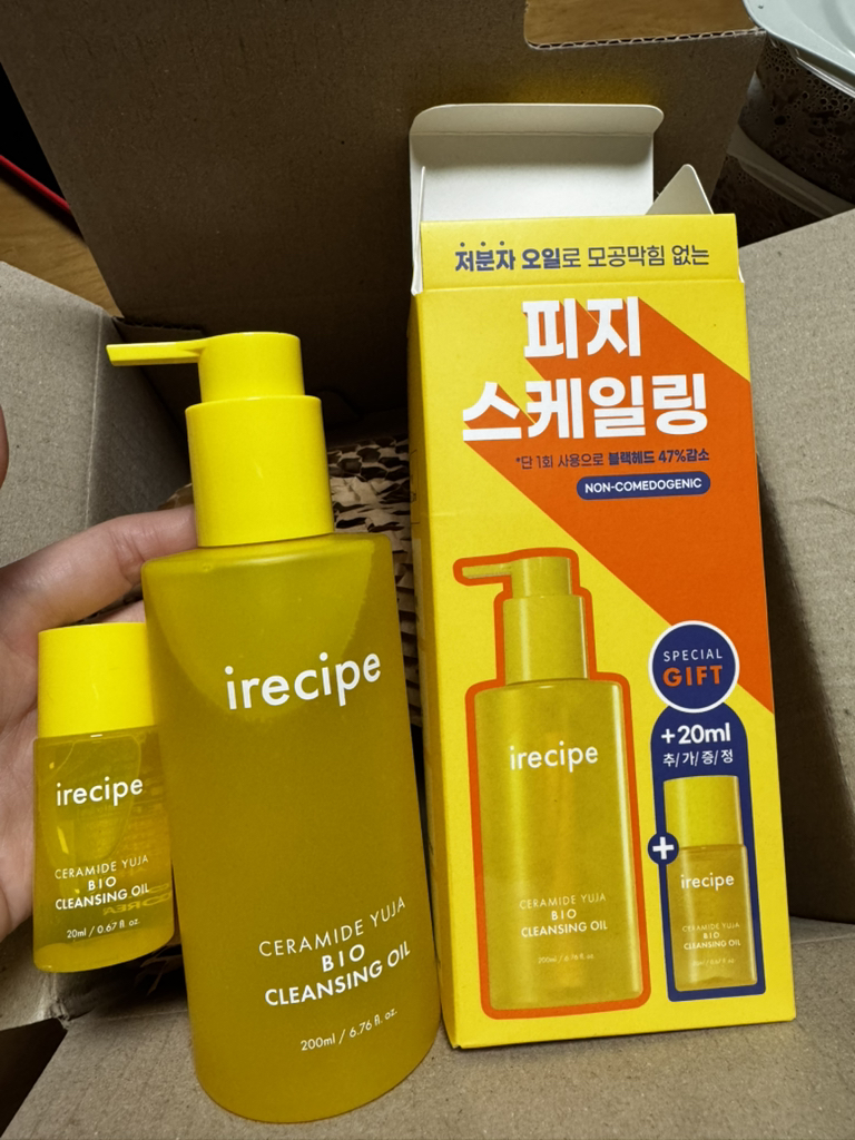 아이레시피 (irecipe) 세라마이드 유자 바이오 클렌징 오일 review image