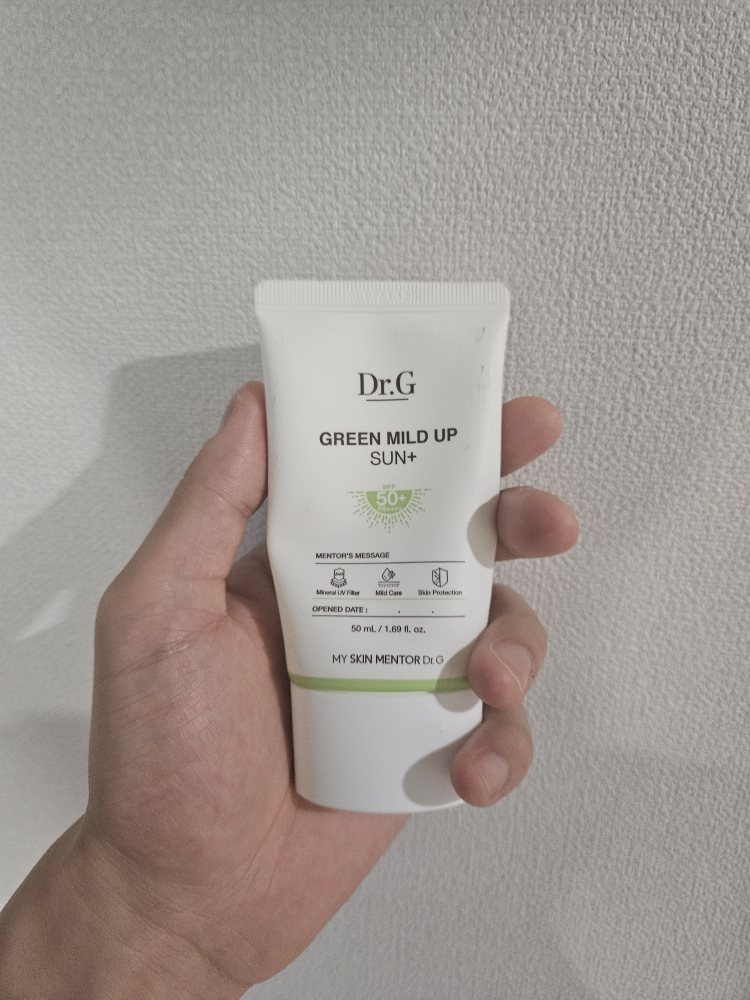 Dr.G 柔润温和修护防晒霜 [SPF50+/PA++++] common.review image