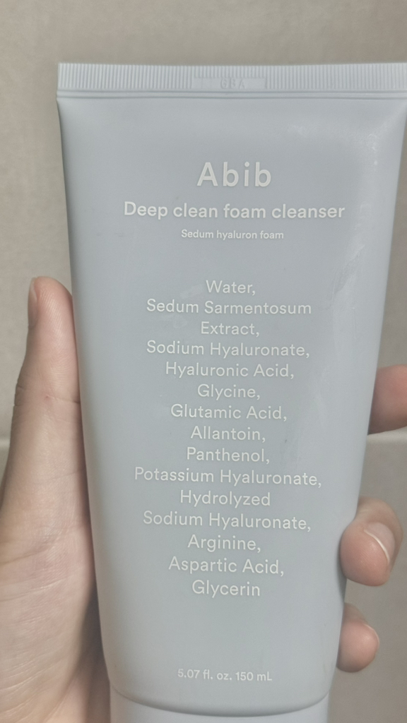 아비브 (Abib) 딥 클린 폼 클렌저 수분초 히알루론 폼 review image