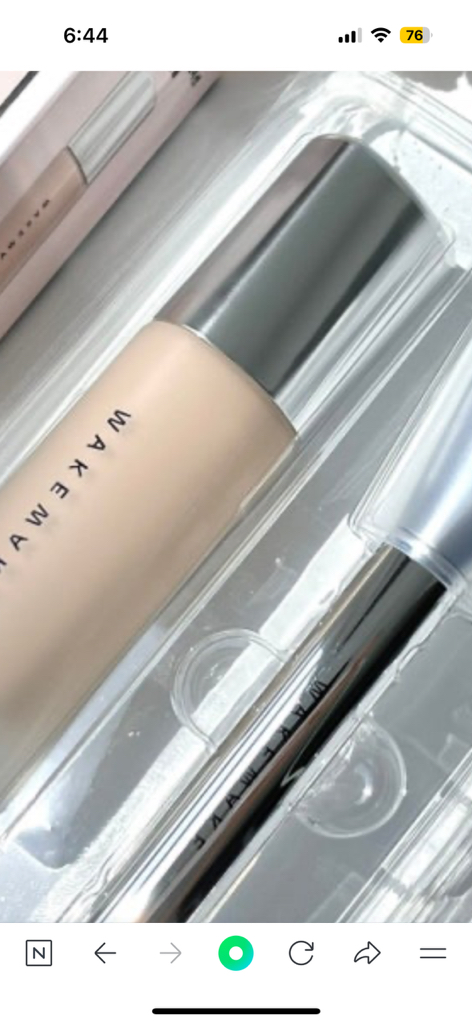 웨이크메이크 (wakemake) 워터 글로우 코팅 파운데이션 [SPF38+/PA++] [21호] review image