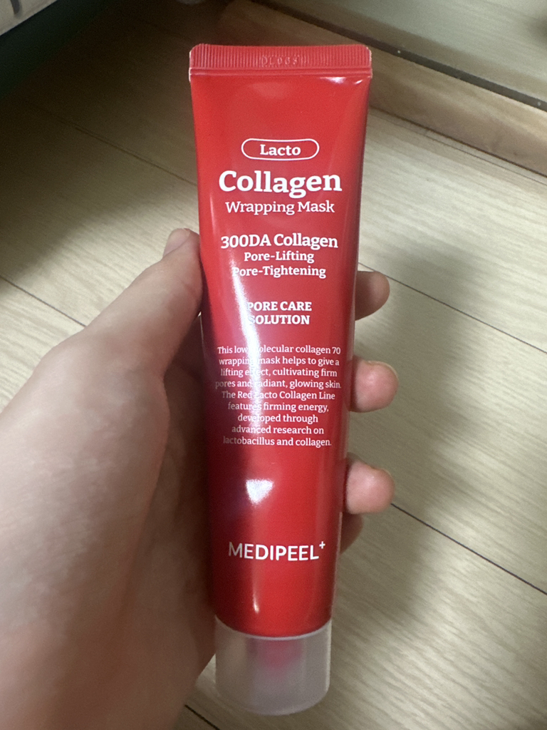 메디필 (MEDIPEEL) 레드 락토 콜라겐 랩핑 마스크 review image