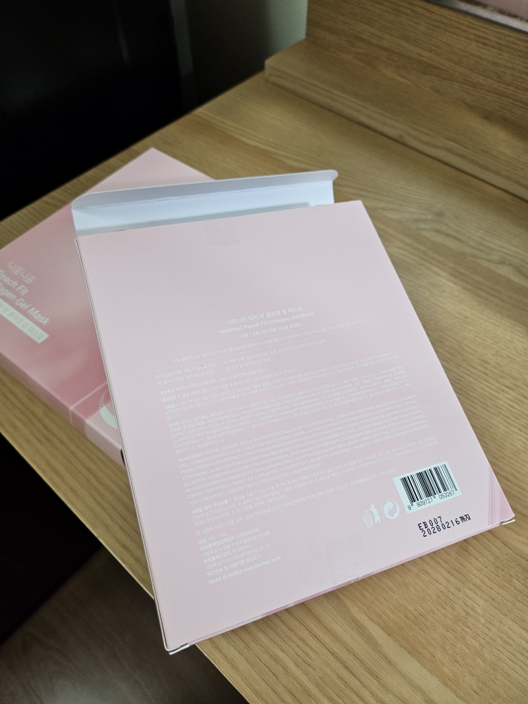 니프니프 (neafneaf) 피치 핏 콜라겐 겔 마스크 review image
