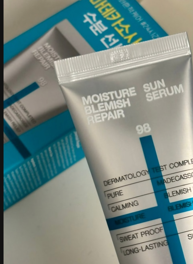 메디힐 (MEDIHEAL) 마데카소사이드 수분 선세럼 흔적 리페어 [SPF50+/PA++++] review image