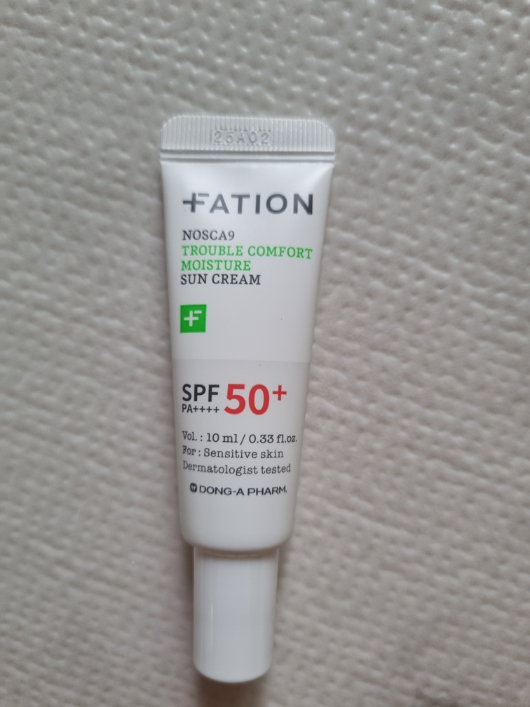 파티온 (FATION) 노스카나인 트러블 컴포트 수분 선크림 [SPF50+/PA++++] review image