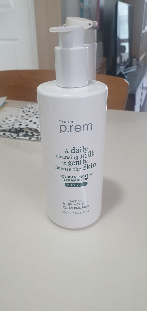 메이크프렘 (makep:rem) 세이프 미 릴리프 모이스처 클렌징 밀크 review image