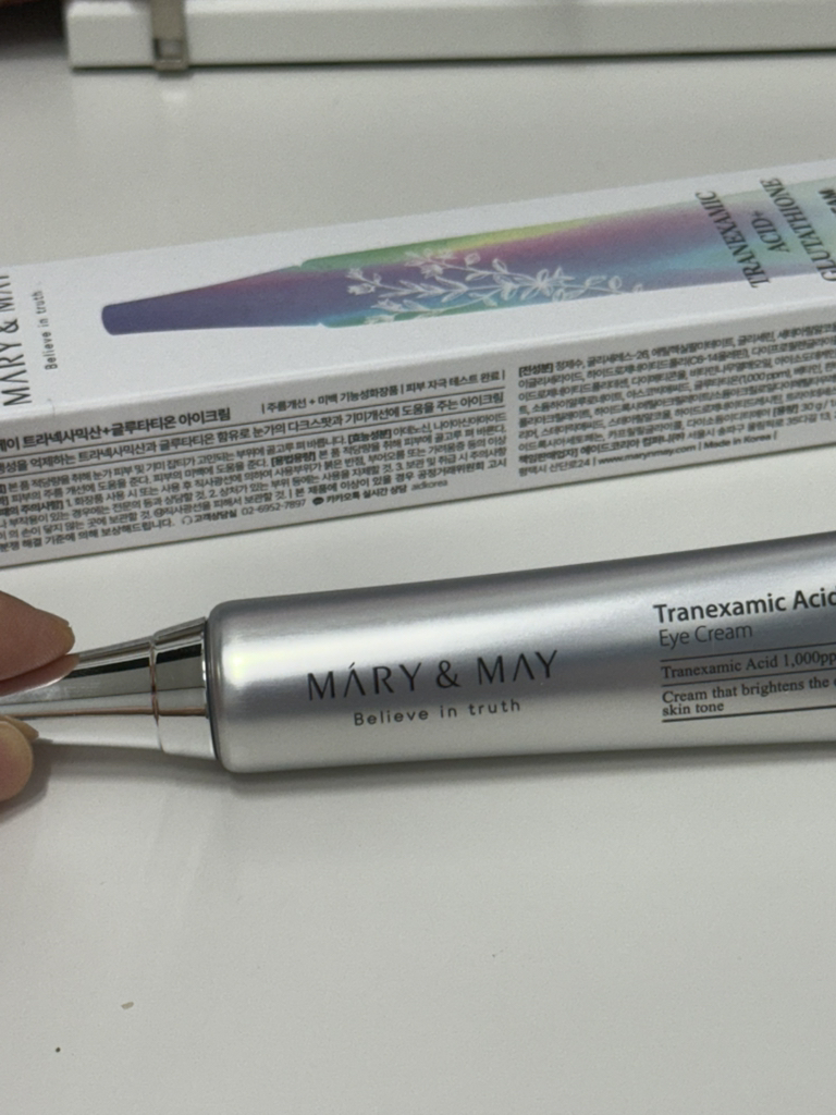 마리엔메이 (MARY&MAY) 트라넥사믹산+글루타티온 아이크림 review image