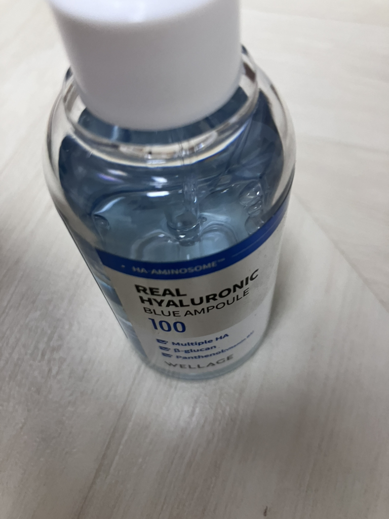 웰라쥬 (WELLAGE) 리얼 히알루로닉 블루 100 앰플 review image