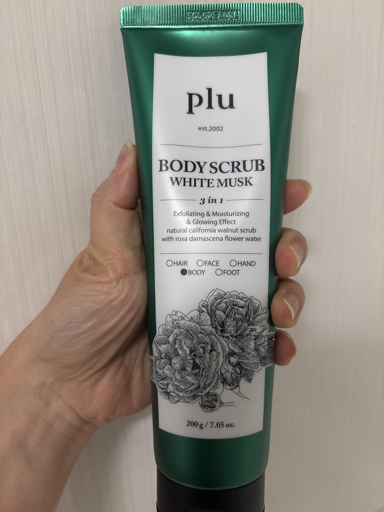 플루 (Plu) 오리지널 바디스크럽 [화이트머스크] review image