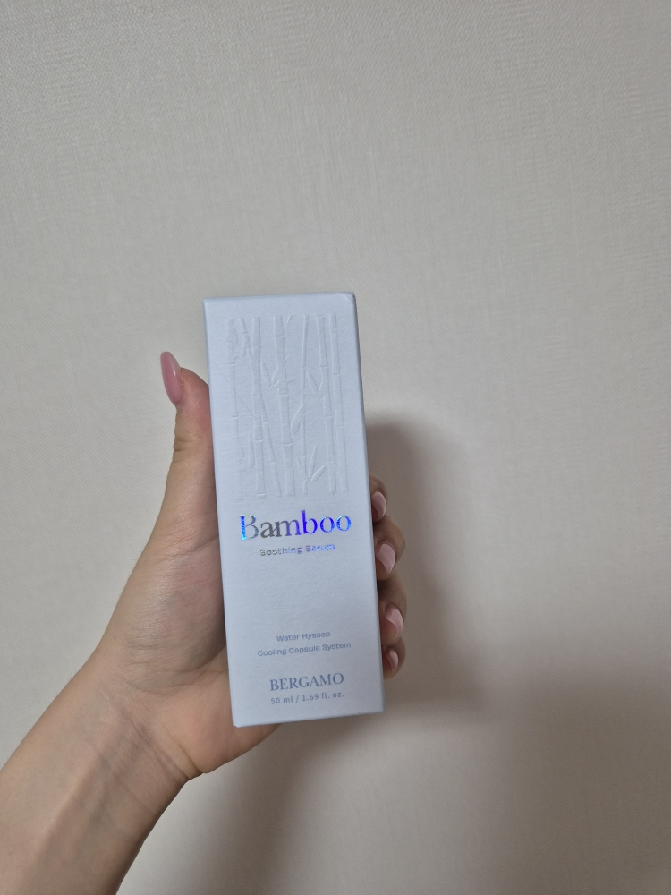 베르가모 (BERGAMO) 밤부캡슐 수딩 세럼 review image