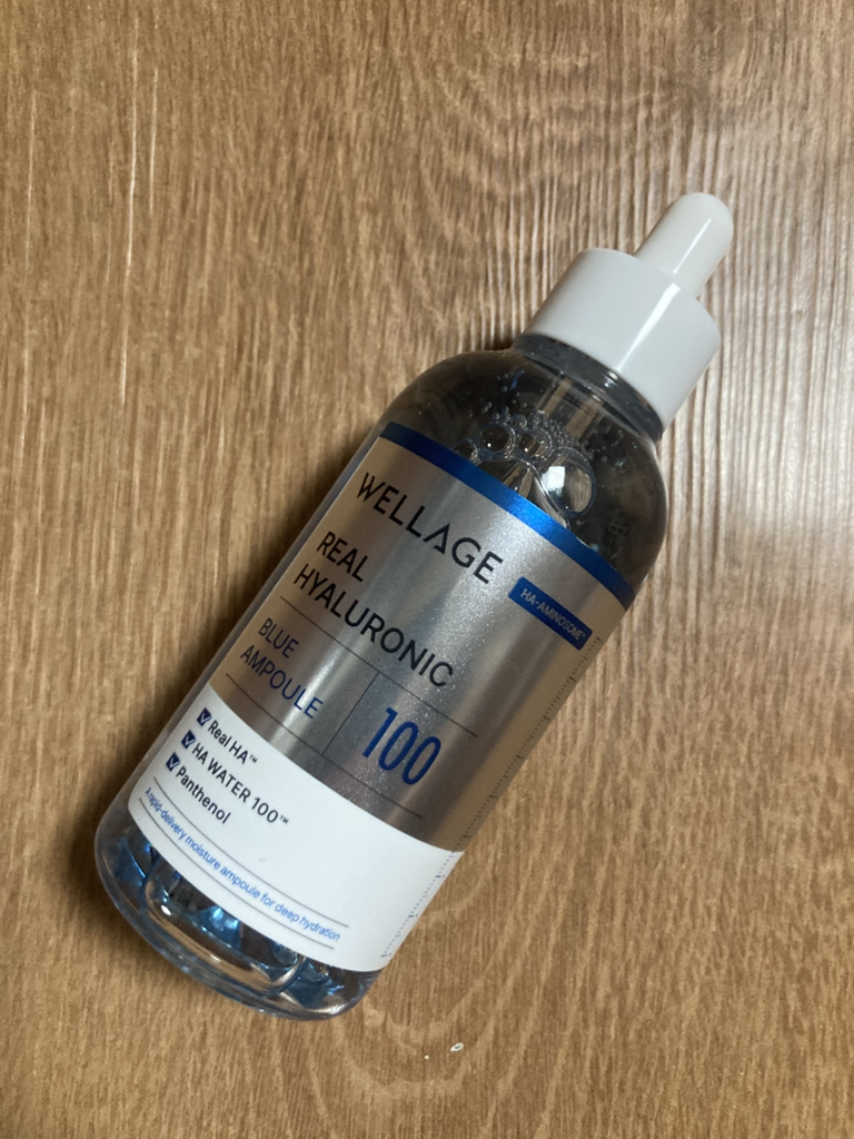 웰라쥬 (WELLAGE) 리얼 히알루로닉 블루 100 앰플 review image