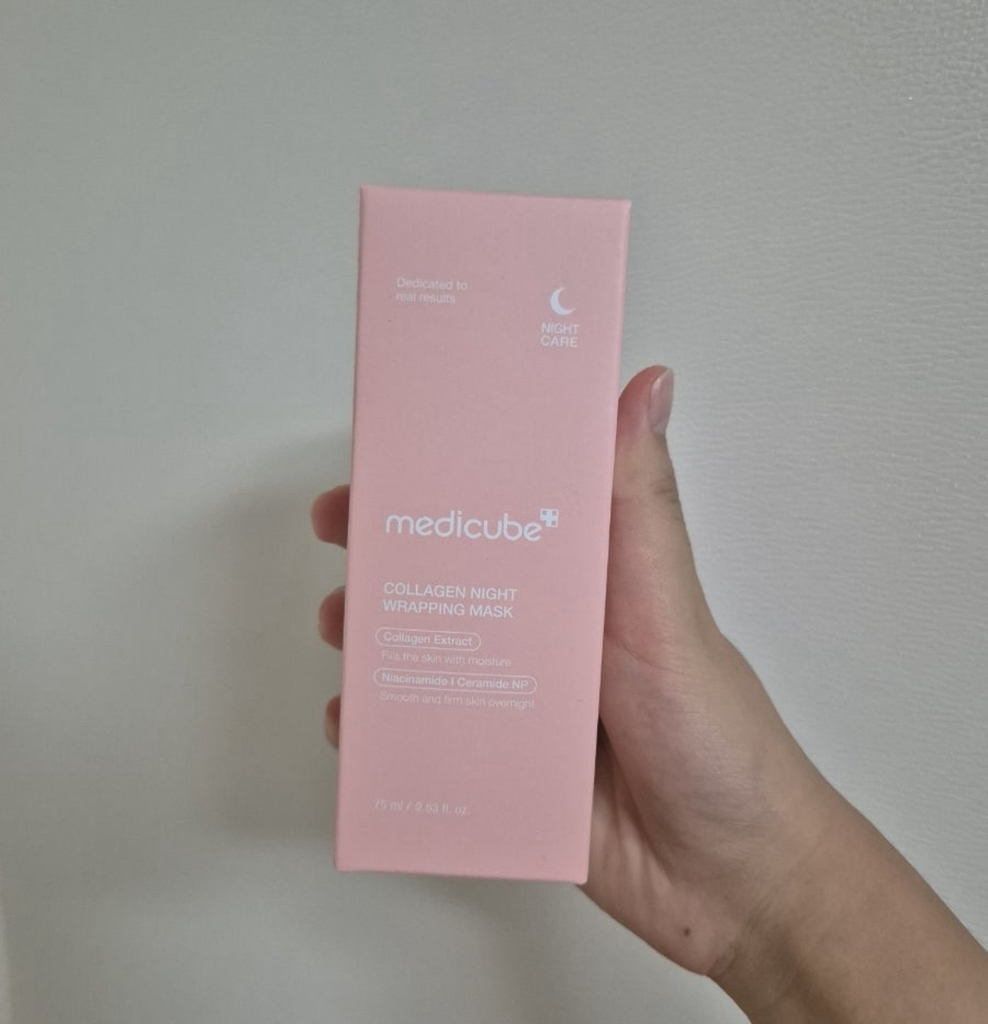 메디큐브 (medicube) 콜라겐 나이트 랩핑 마스크 review image