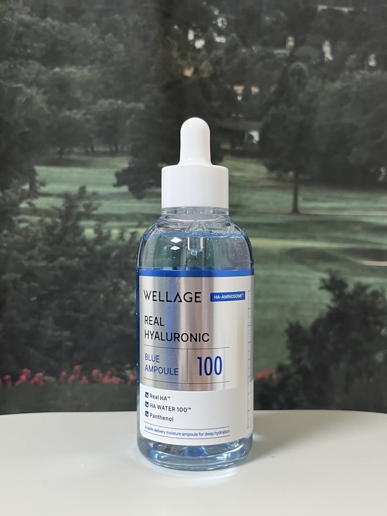웰라쥬 (WELLAGE) 리얼 히알루로닉 블루 100 앰플 review image