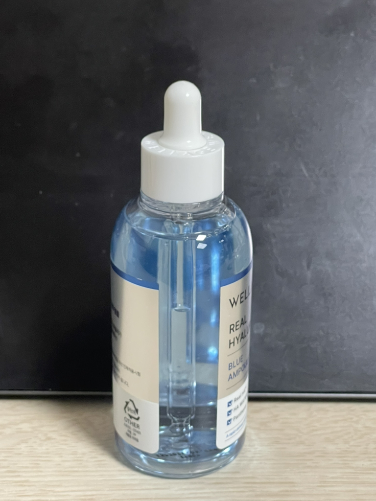 웰라쥬 (WELLAGE) 리얼 히알루로닉 블루 100 앰플 review image