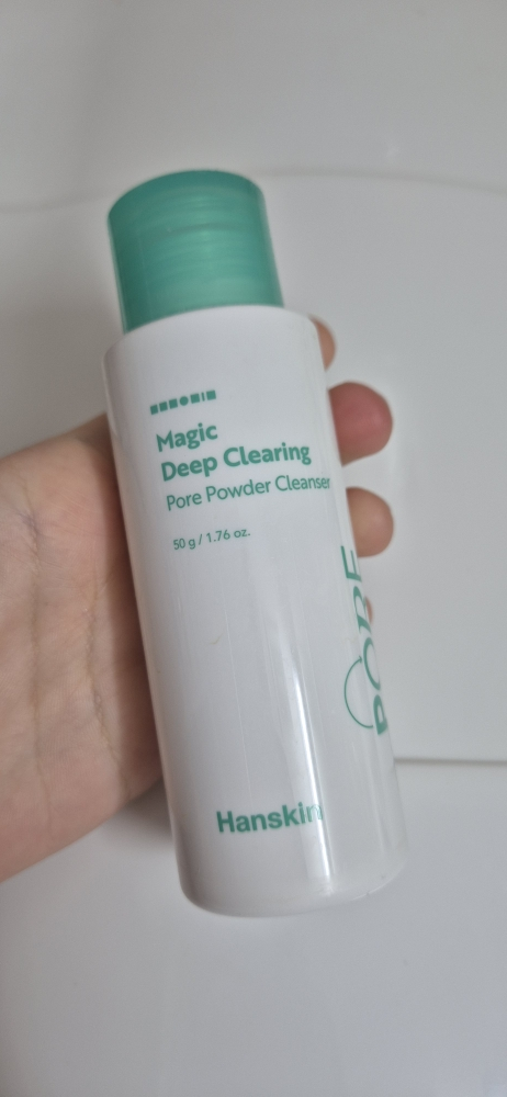 한스킨 (Hanskin) 매직 딥 클리어링 모공 파우더 클렌저 review image