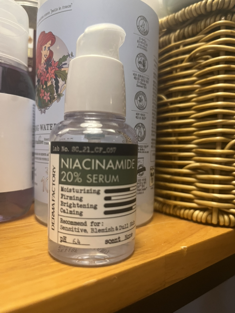 烟酰胺20%精华液的真实用户使用照片