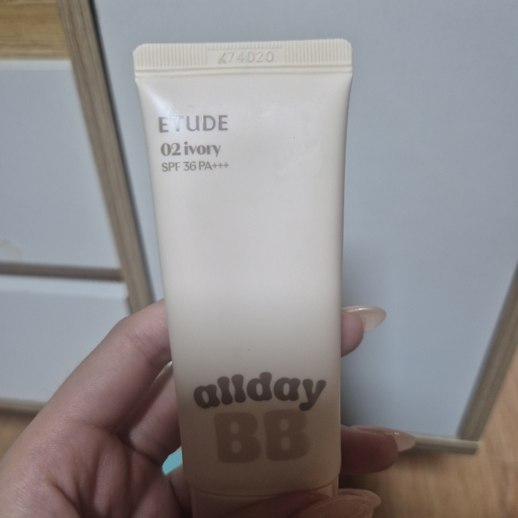 에뛰드 (ETUDE) 올 데이 맑은 비비크림 [SPF36/PA+++] [02 아이보리] review image