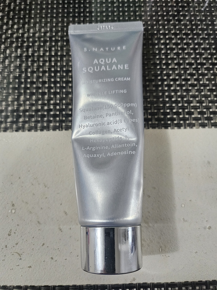 水库角鲨烷补水面霜的真实用户使用照片