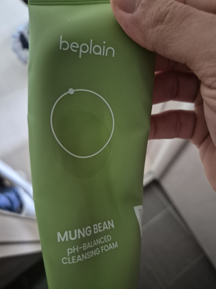 绿豆弱酸性洗面奶的真实用户使用照片