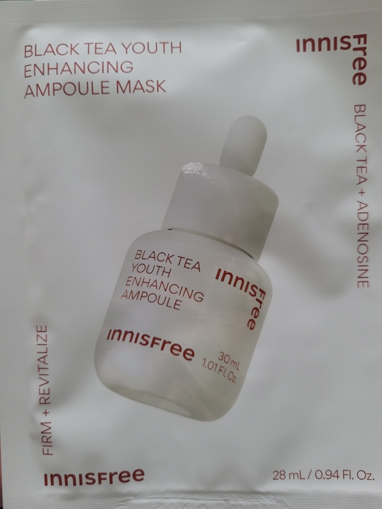 悦诗风吟 黑茶青春赋活安瓶面膜 common.review image