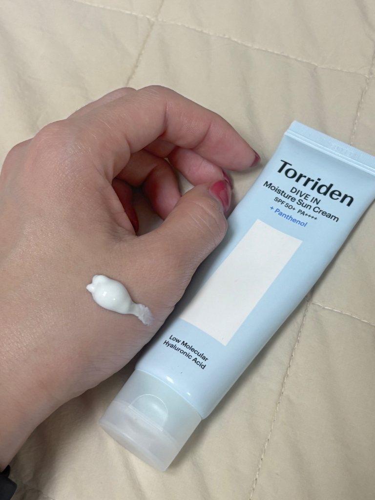潜水水润保湿防晒霜 [SPF50+/PA++++]的真实用户使用照片