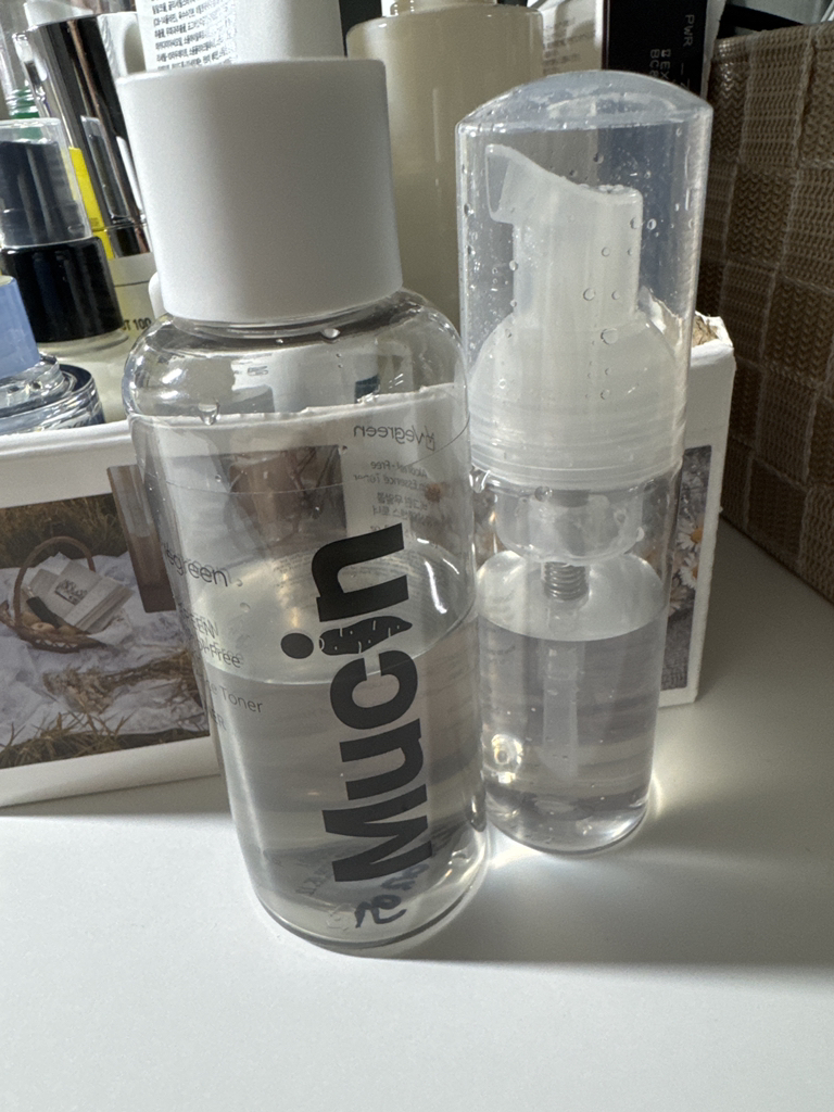 无酒精粘液精华爽肤水的真实用户使用照片