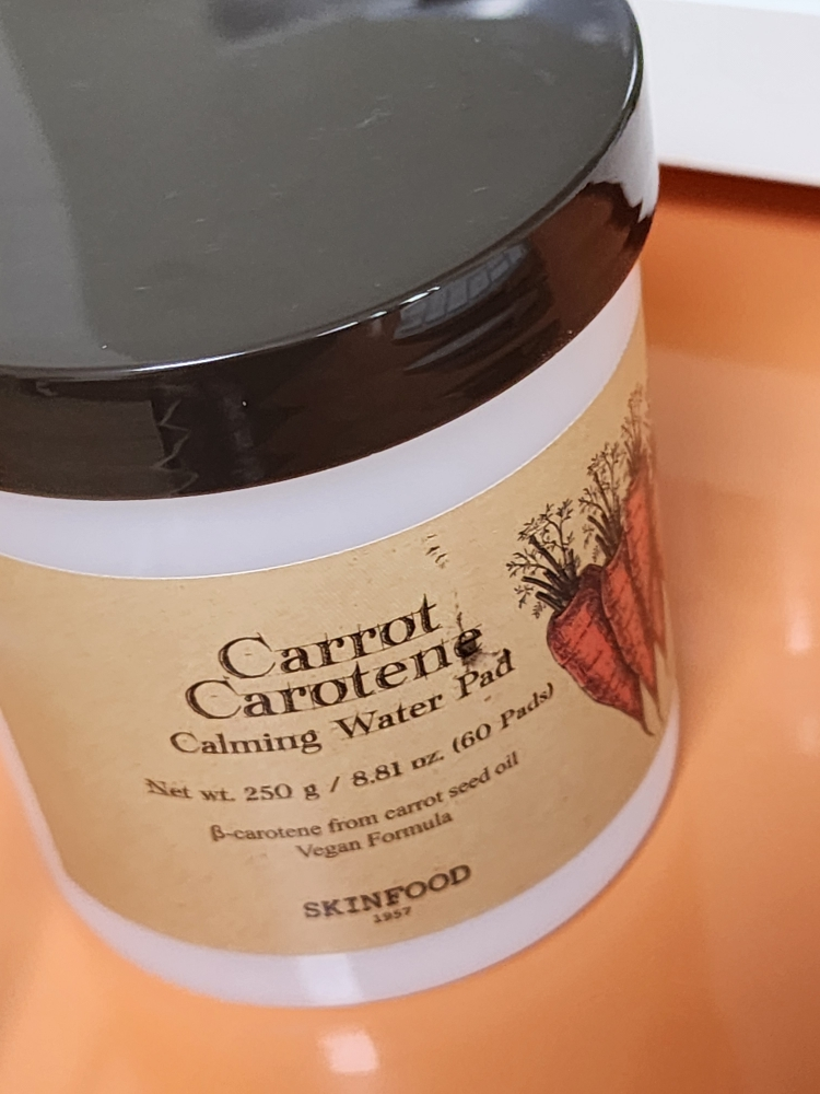 SKINFOOD (思亲肤) 胡萝卜素卡明水化妆棉 common.review image