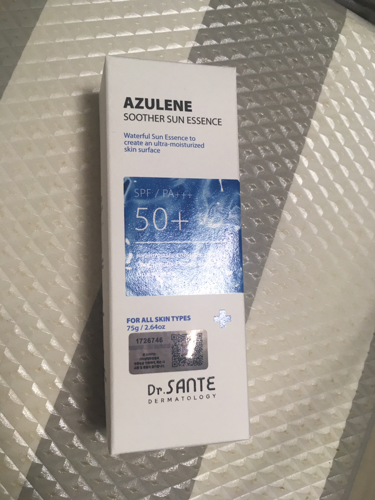닥터상떼 (Dr.SANTE) 아줄렌 수더 선 에센스 [SPF50+/PA+++] review image