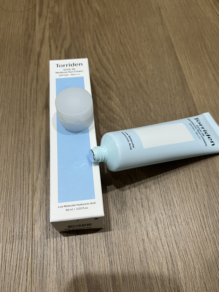 Torriden (桃瑞丹) 潜水水润保湿防晒霜 [SPF50+/PA++++] common.review image