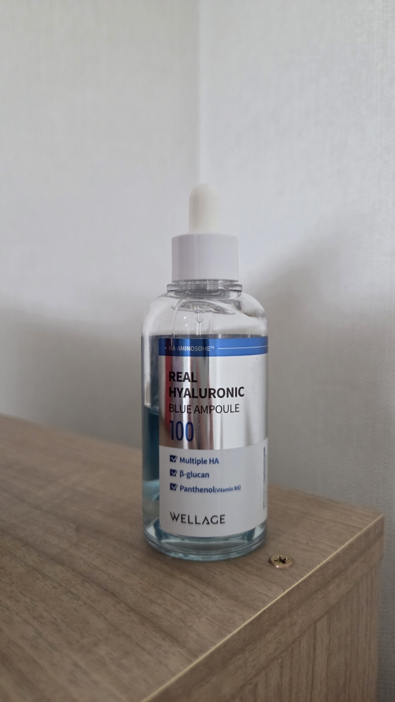 真正玻尿酸蓝色100安瓿的真实用户使用照片