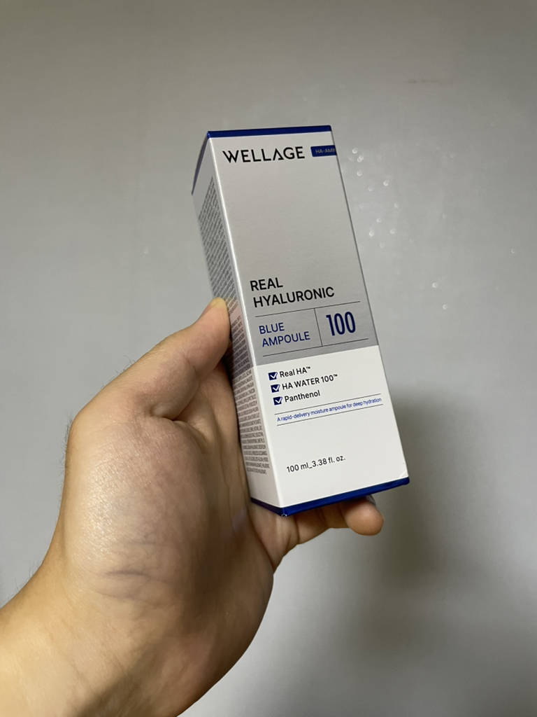 真正玻尿酸蓝色100安瓿的真实用户使用照片
